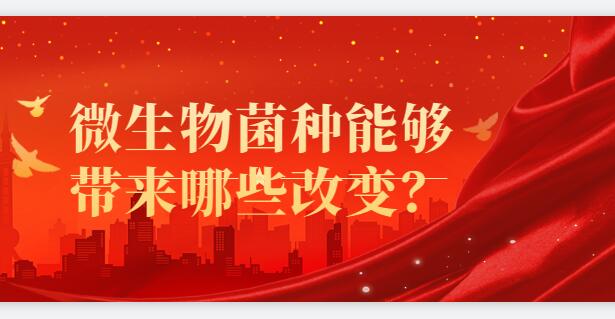 微生物菌種能夠帶來哪些改變？